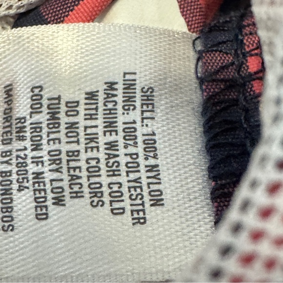 Bonobos Men’s 34 Pink Navy Gingham Swim Trunks 9” Inseam - Picture 7 of 9